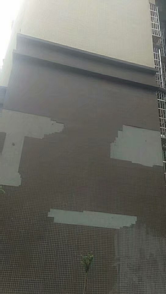 外墙补砖