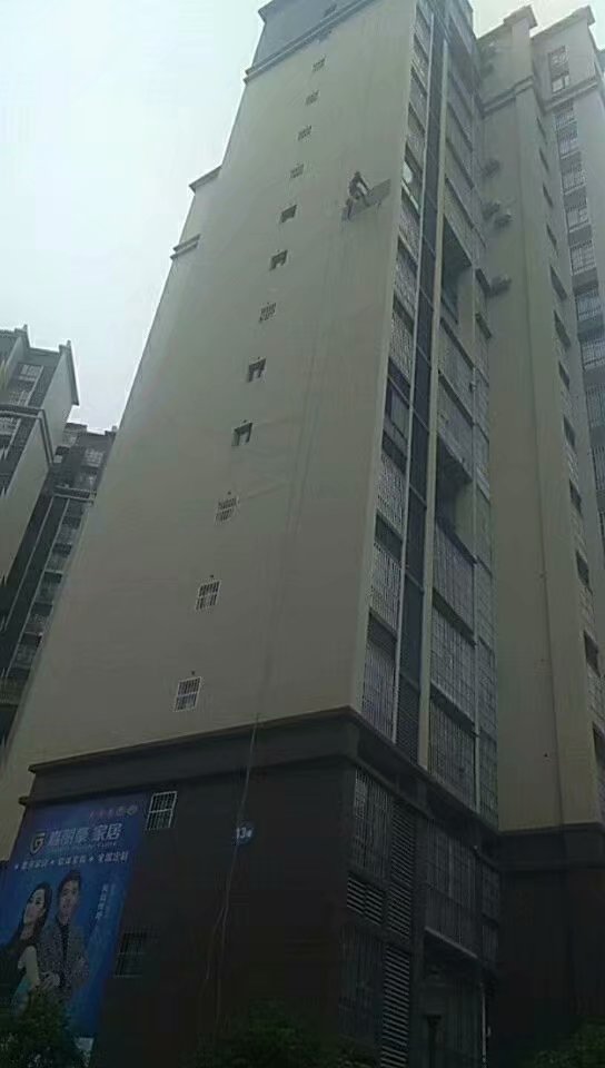 外墙补砖